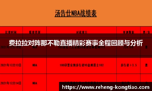 必一费拉拉对阵那不勒直播精彩赛事全程回顾与分析